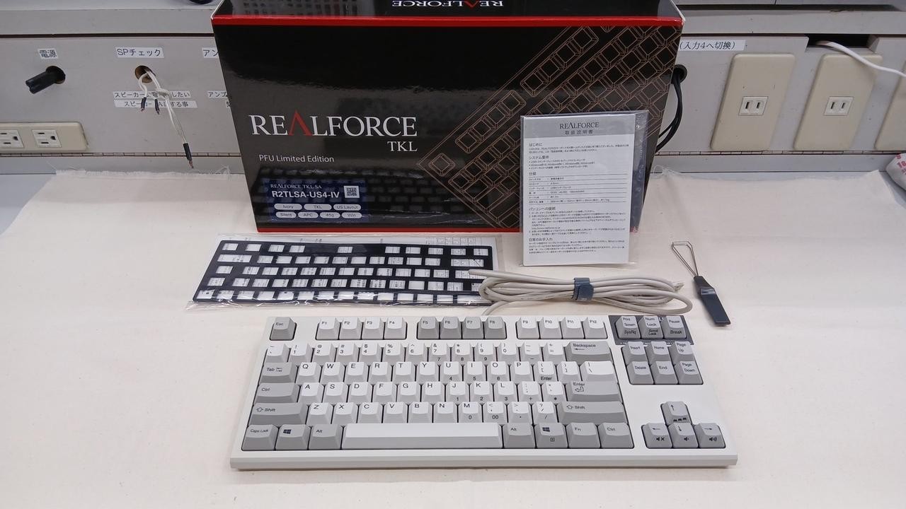REALFORCE R2TLSA-US4-IV PFU Limited TKL Ivory Topre 45g Silent Keyboard Japan