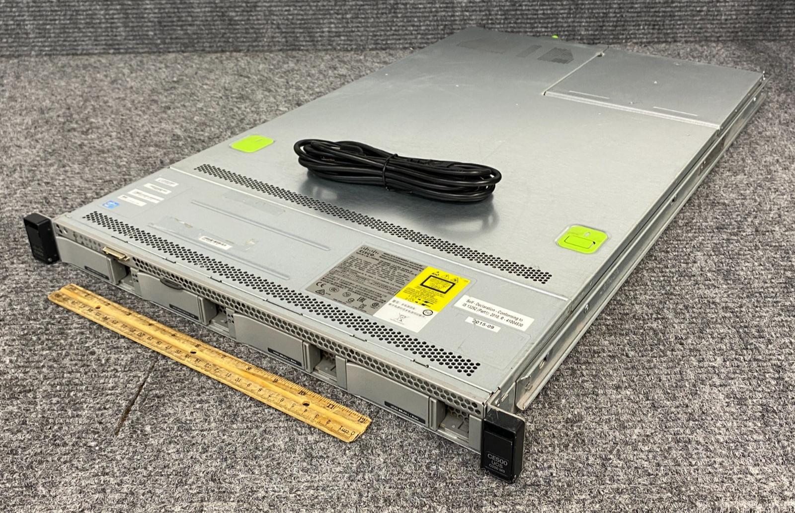 Cisco Systems EXPWY-CE500-BDL-K9 (UCS C220 M3) Server w/ Intel Xeon E5-2643 16GB