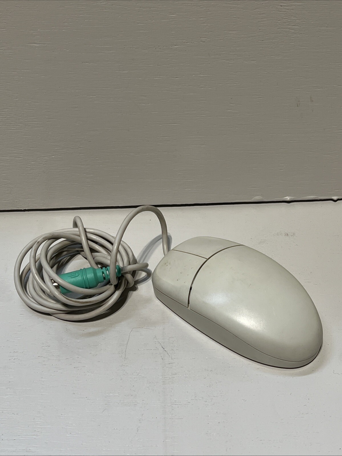 Vintage Mitsumi Mouse ECM-S3902 2-button PS/2 compatible 1990’s Untested