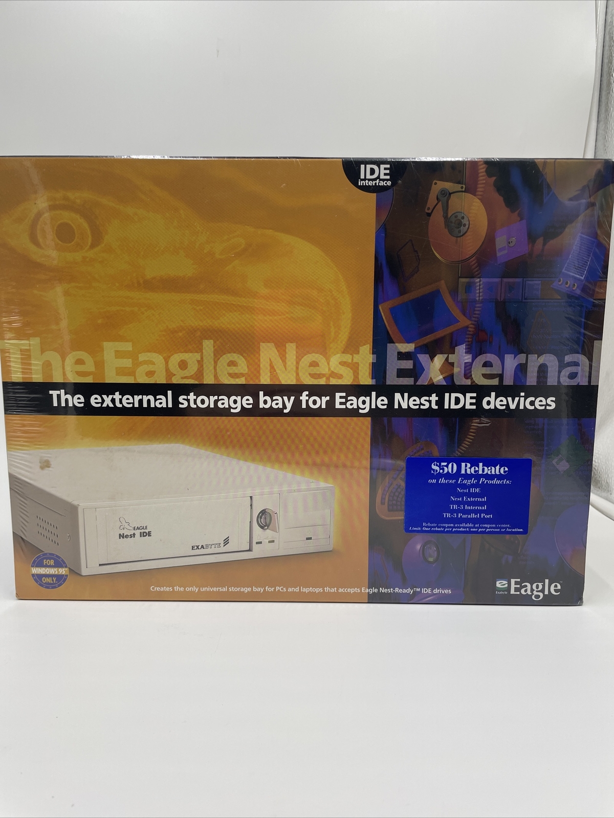 The External Storage Bay For Eagle Nest IDE Devices, New Sealed
