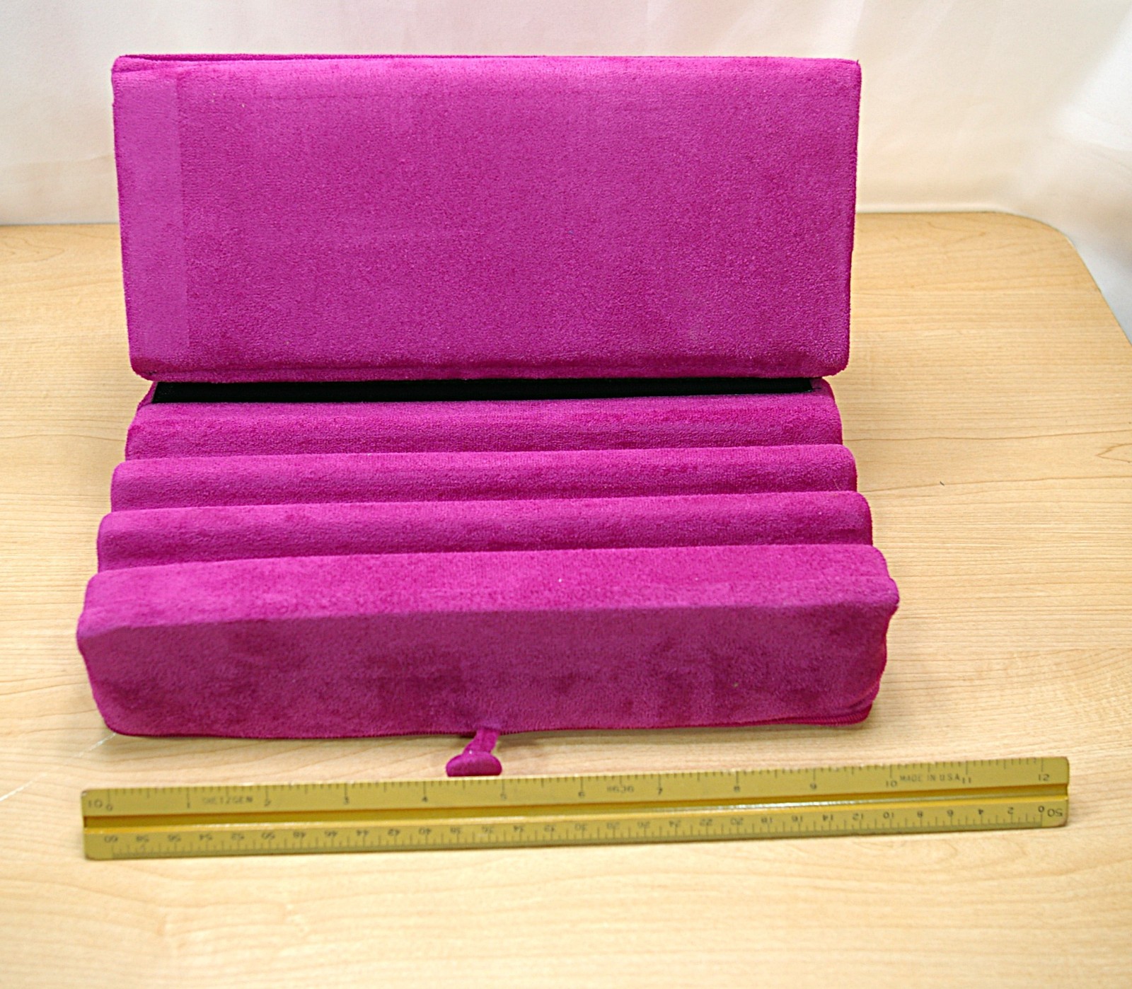 KDD Tablet Pillow Holder Soft Foldable iPad Stand For Lap & Bed KDD-722PL Purple