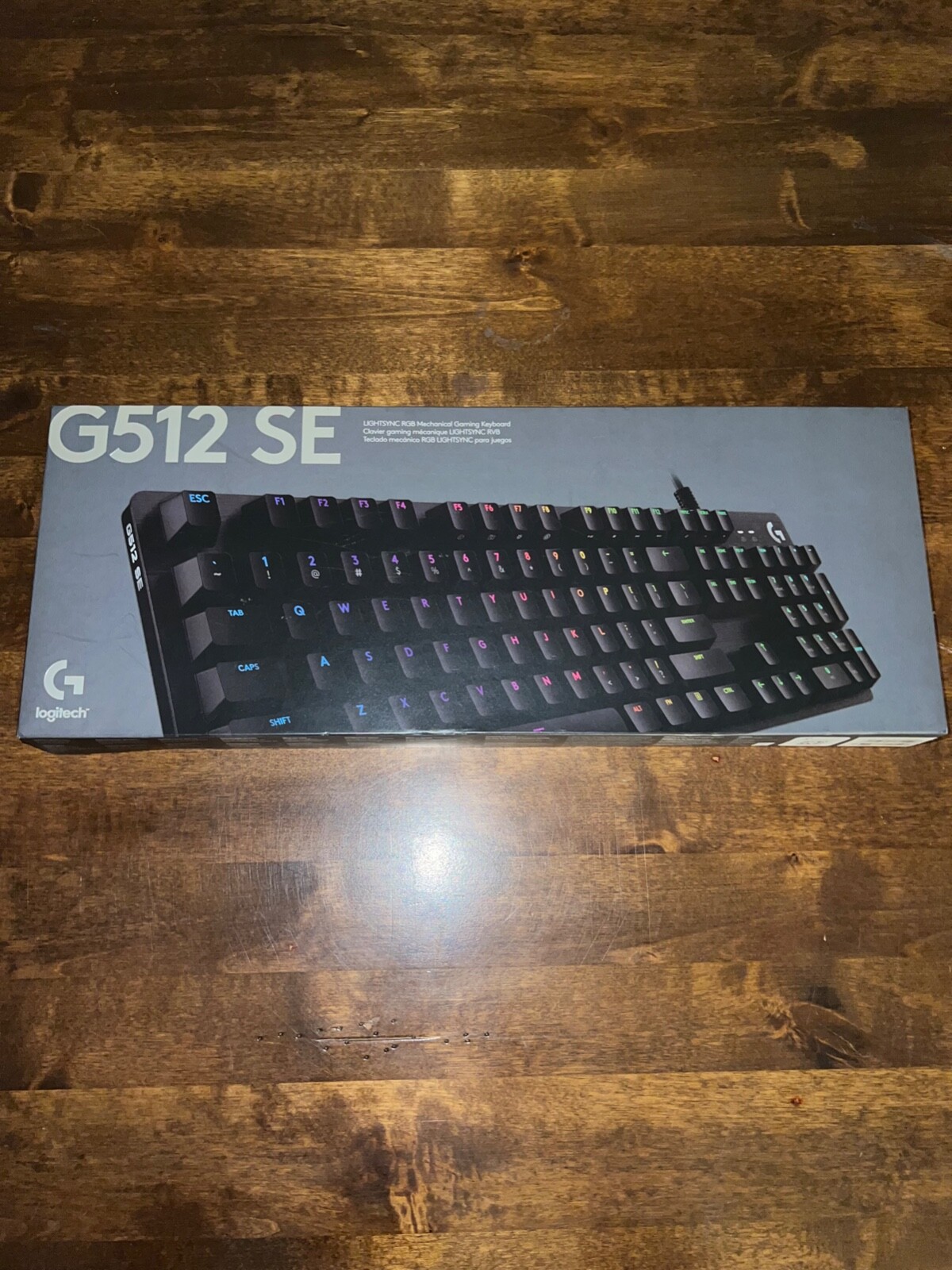 Logitech G512 SE Lightsync RGB Mechanical Gaming Keyboard with USB Passthrough