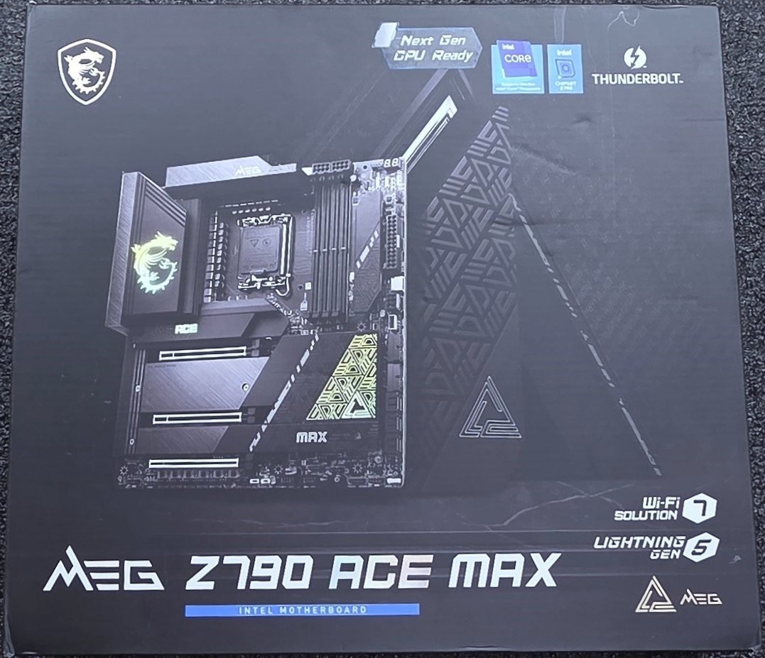 MSI MEG Z790 ACE MAX Intel Z790 LGA 1700 DDR5 PCIe 5.0 E-ATX Gaming Motherboard