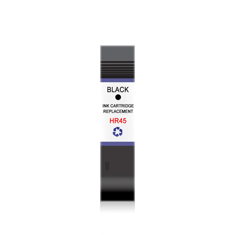 2PC Black Ink Cartridge Cartucho for HP45 for HP Deskjet 710c 830c