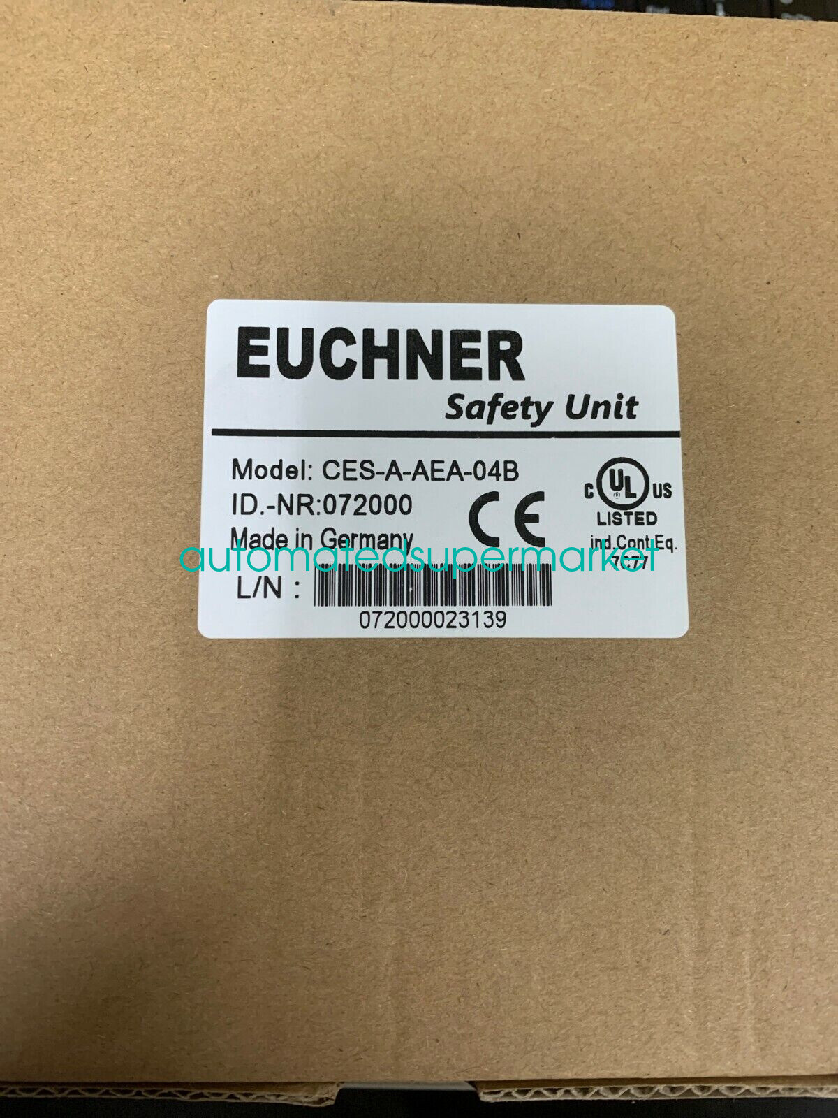 1PCS NEW EUCHNER Safety switch CES-A-AEA-04B 072000 Shipping by DHL/FedEX