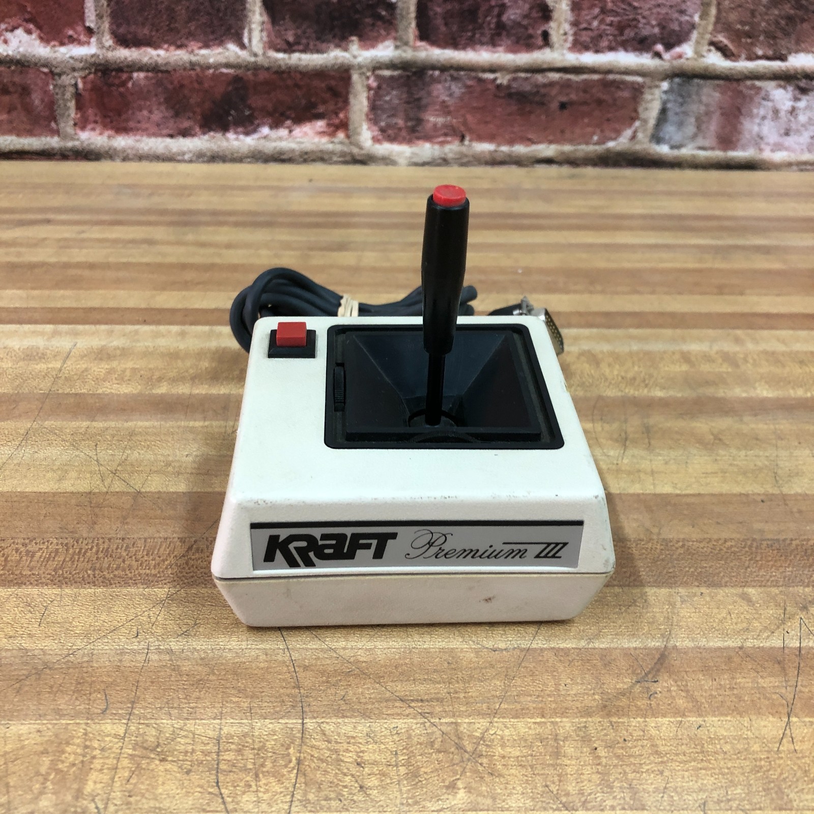 Kraft Premium iii Joystick Controller for PC Computers Serial Connection (WORKS)