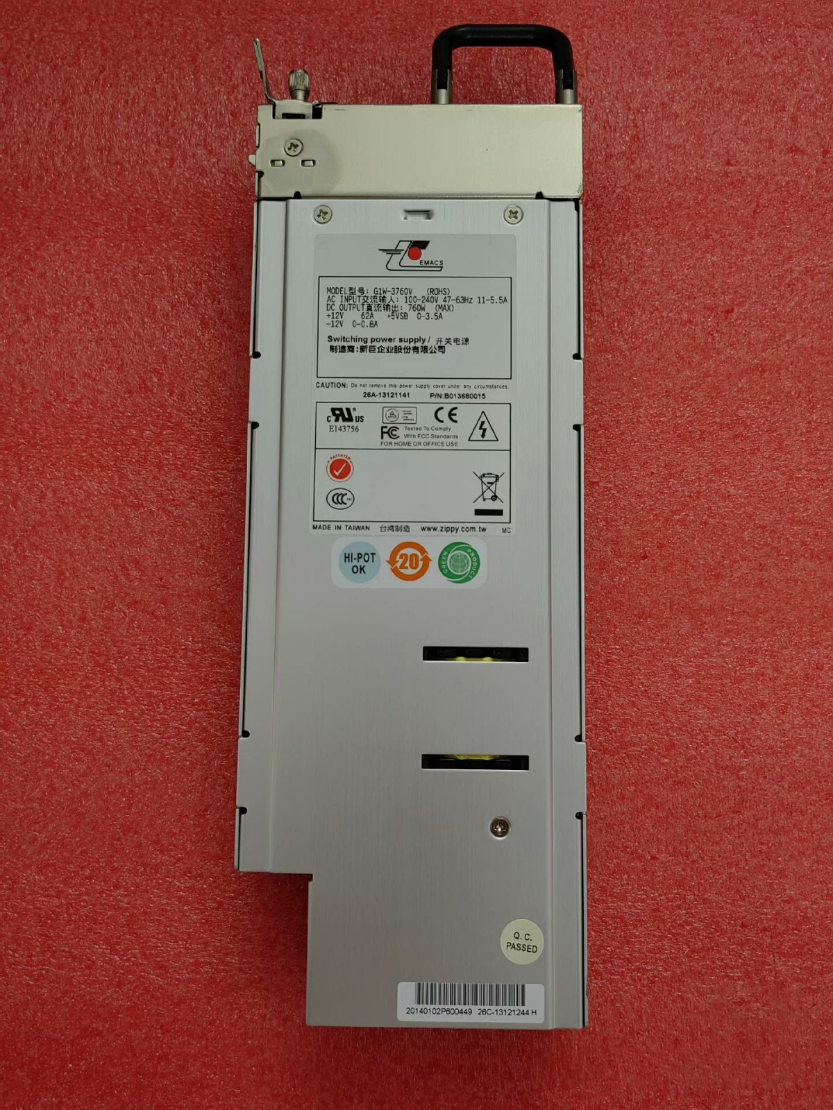 Emacs G1W-3760V 760W Switching Power Supply Module