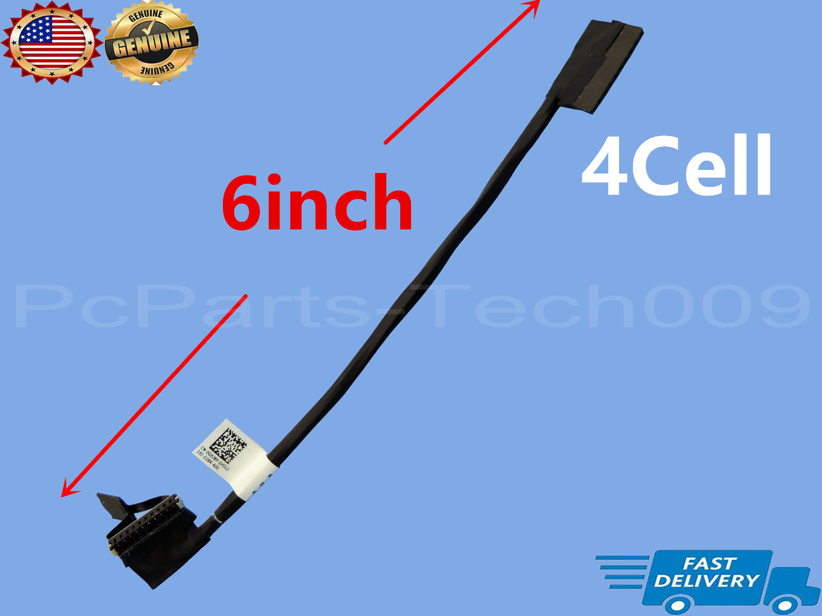 Genuine Battery Cable Wire For DELL LATITUDE E5570 & DELL PRECISION 3510 Laptop