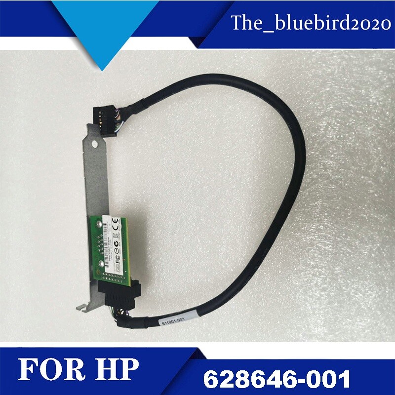 For HP Desktop 15-pin to 9-pin COM Port Serial Line Cable 628646-001 611901-001