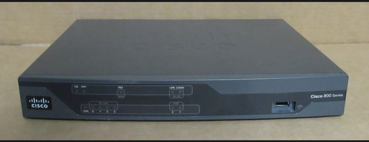 ✅ CISCO 881-k9 V01 Router