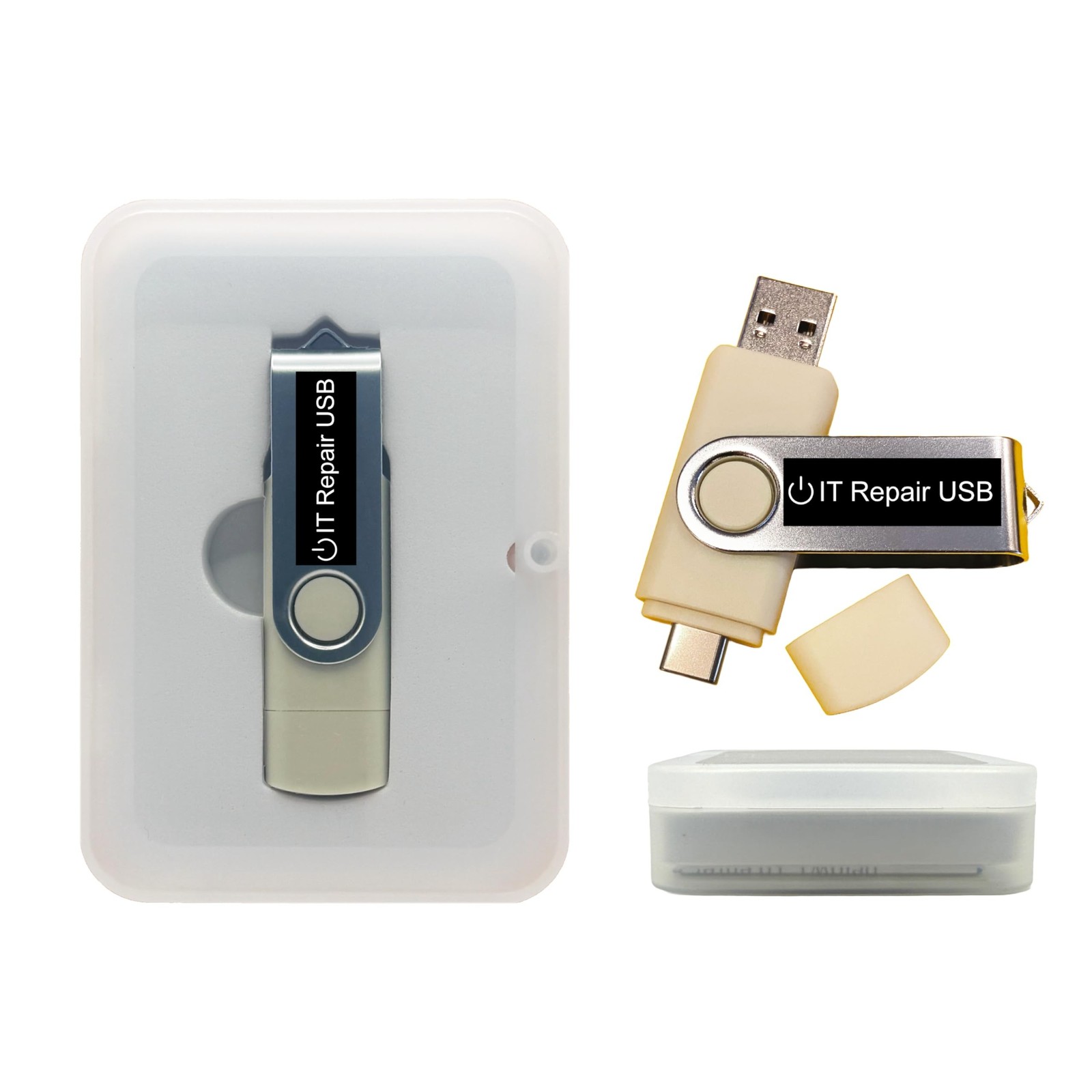 Windows PC Repair Bootable USB Recovery Toolkit Regular Standard Packaging