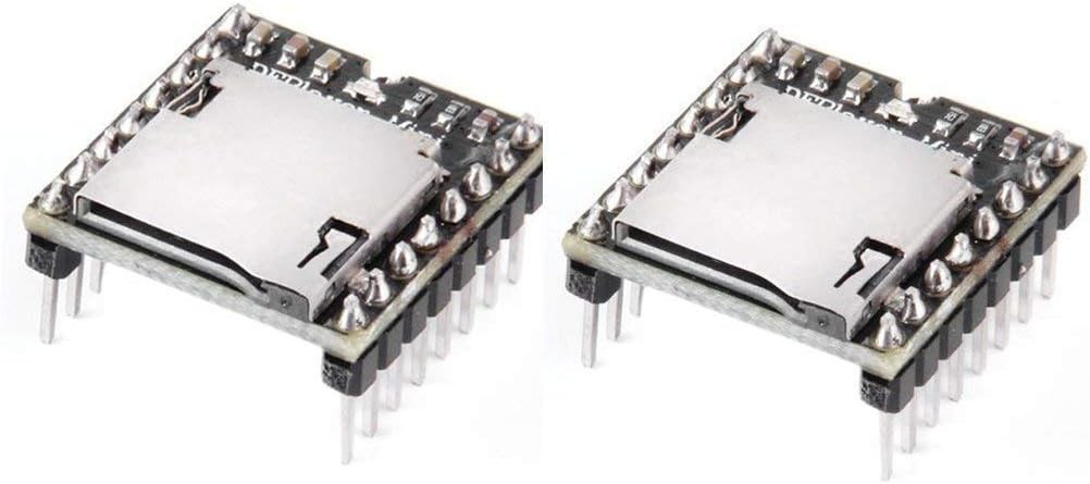 Mini MP3 Player Audio Voice Module TF Card U Disk Board 2pcs FM Radio Voice