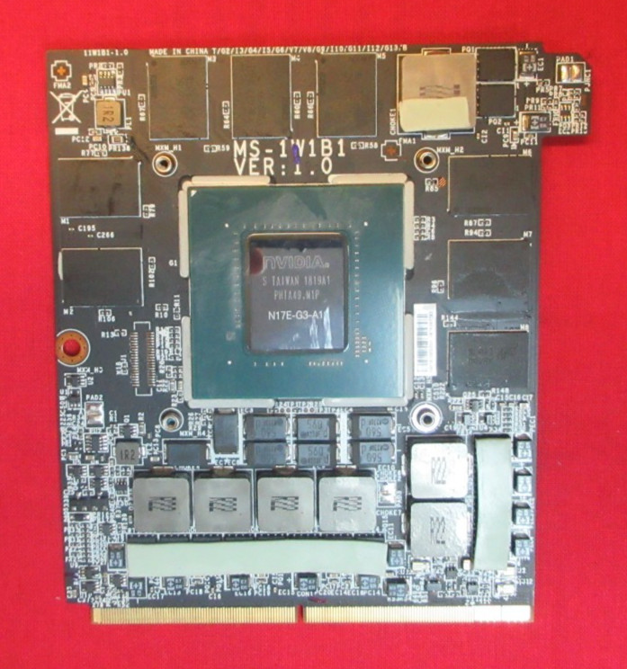 MSI NOTEBOOK MS-16L4 NVIDIA MOTHERBOARD MS-1W1B1