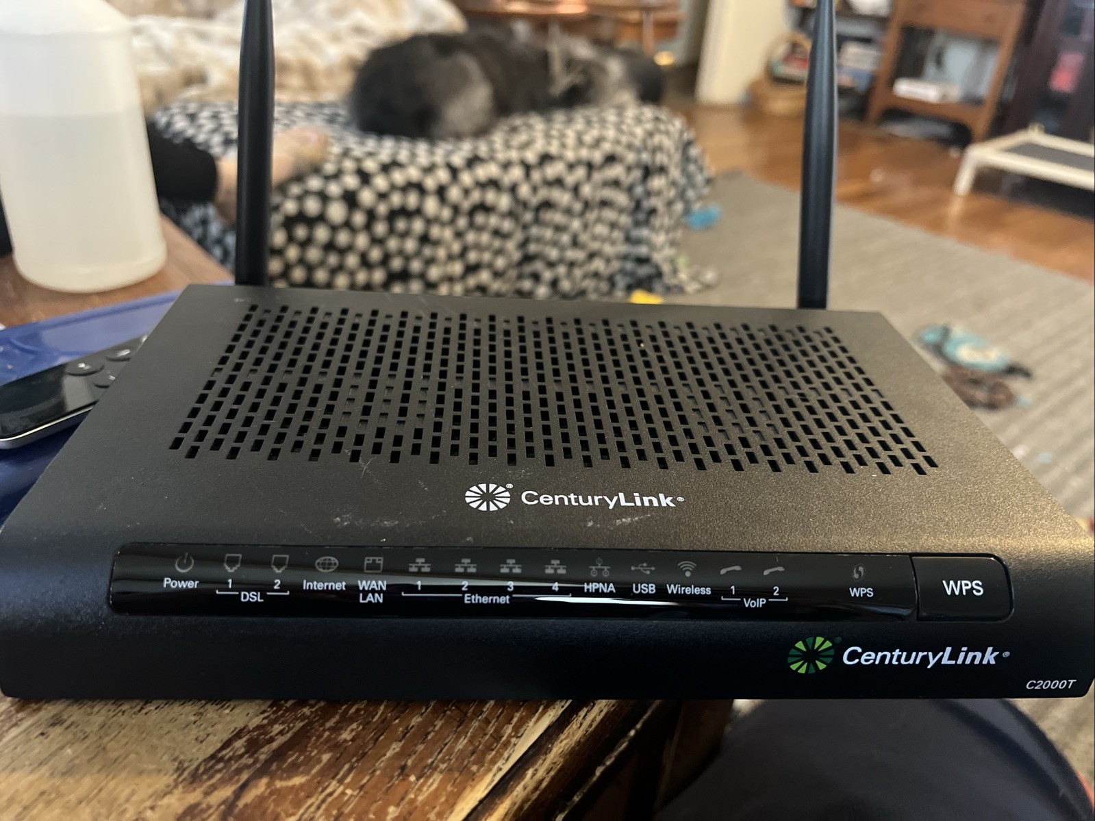 CenturyLink C2000T Technicolor Wireless ADSL2+ VDSL 802.11N Modem Router 