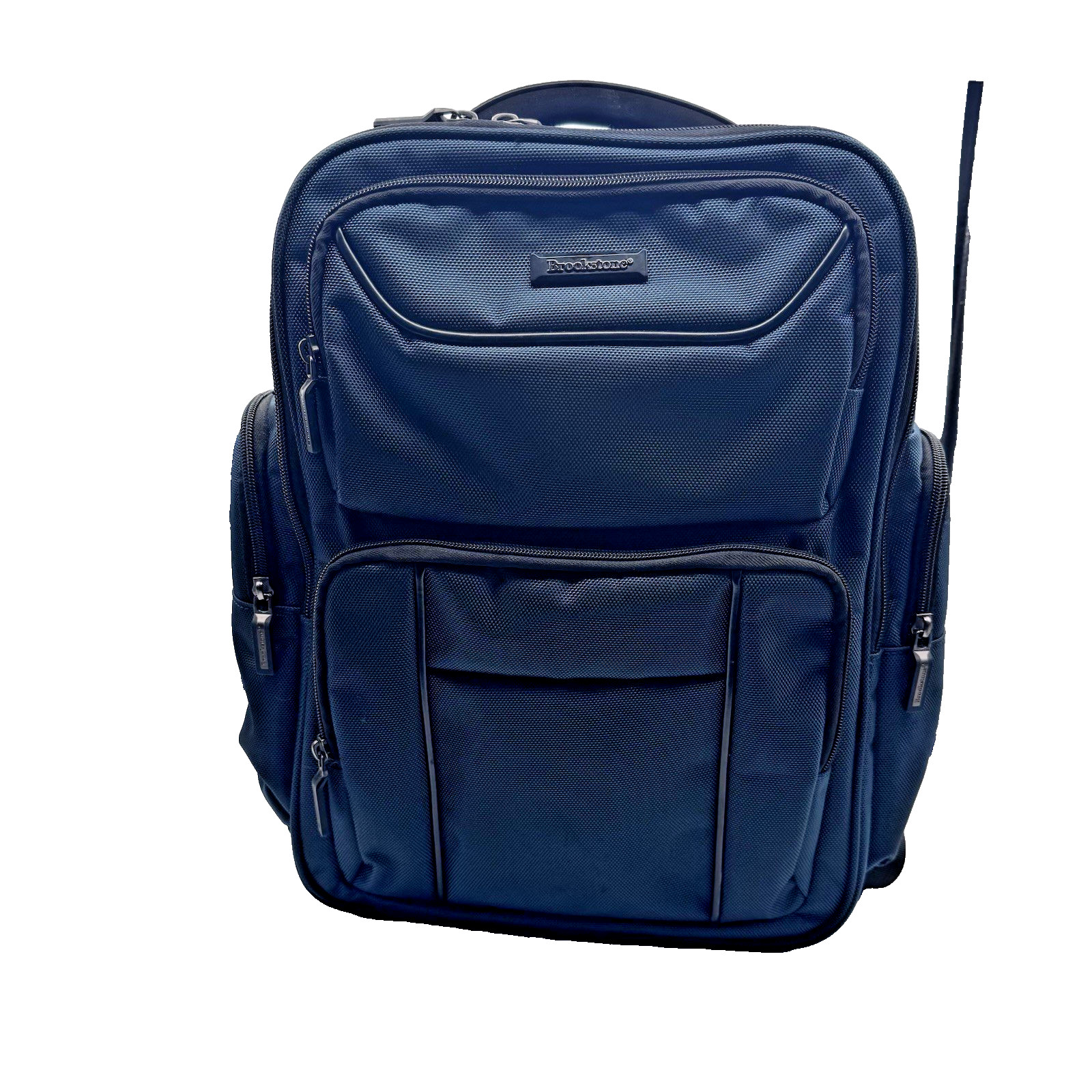 Brookstone Laptop Tablet Bryce Collection Business  Backpack Blue