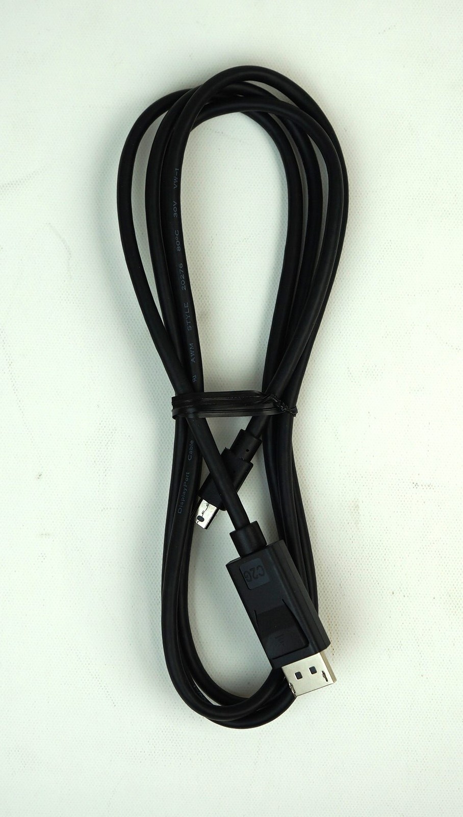 DisplayPort Cable C2G 54301 6 Feet Mini DisplayPort to DisplayPort Cable - Black