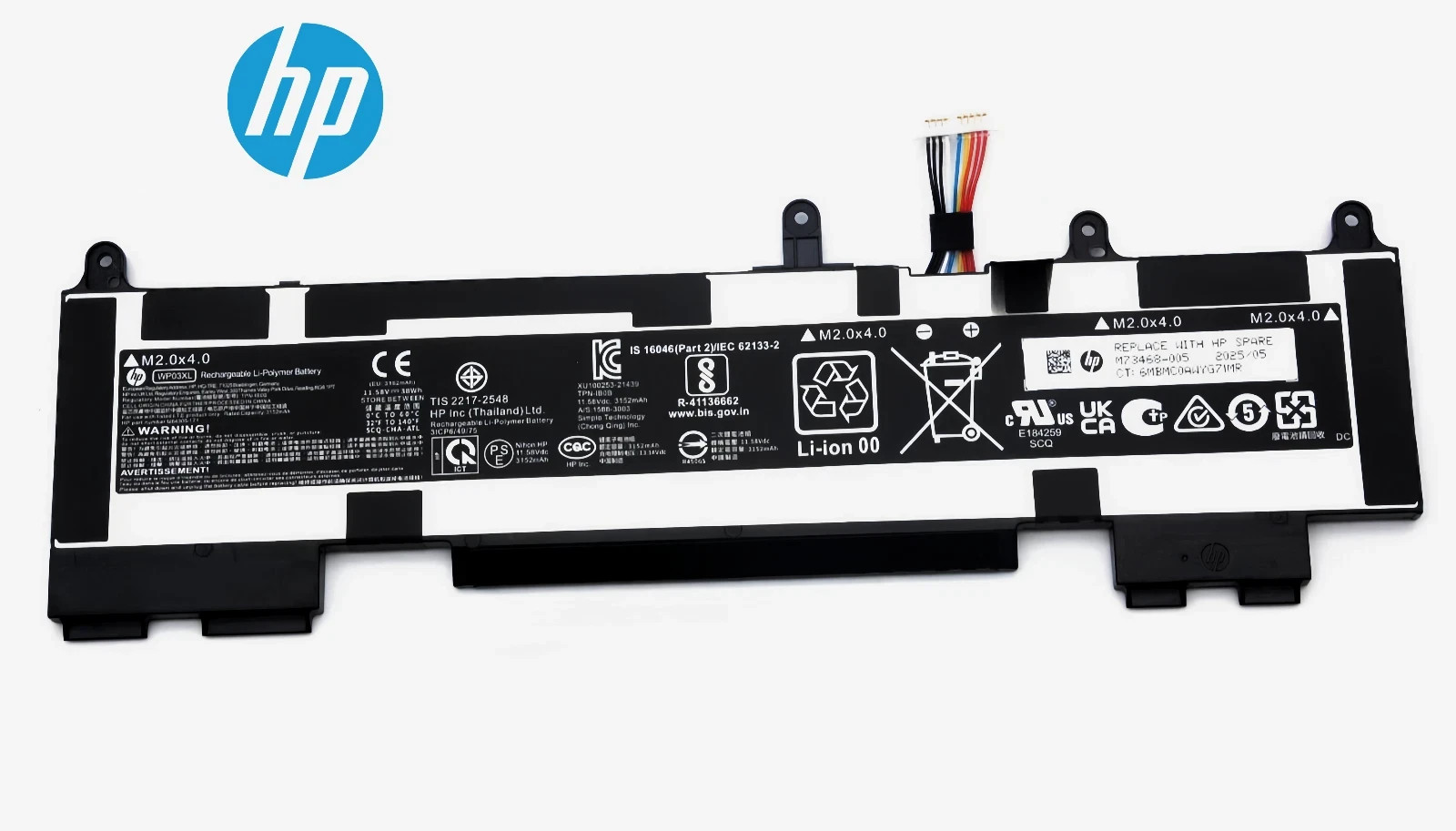 Genuine 38Wh WP03XL Battery For HP ZBook Firefly 14 G9 G10 Series HSTNN-LB8W NEW