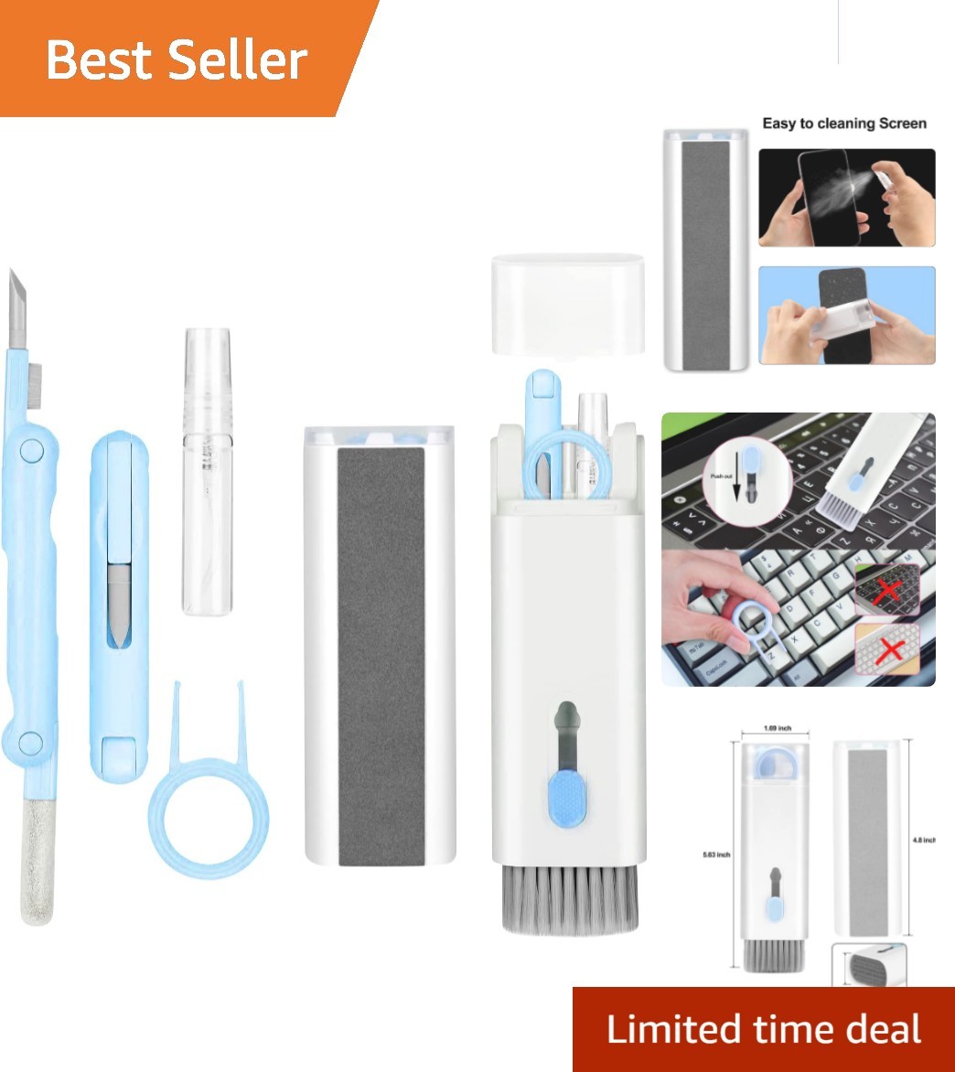 7-in-1 Electronic Cleaner Kit: Ultimate Solution for Keyboards, Phones & Laptops
