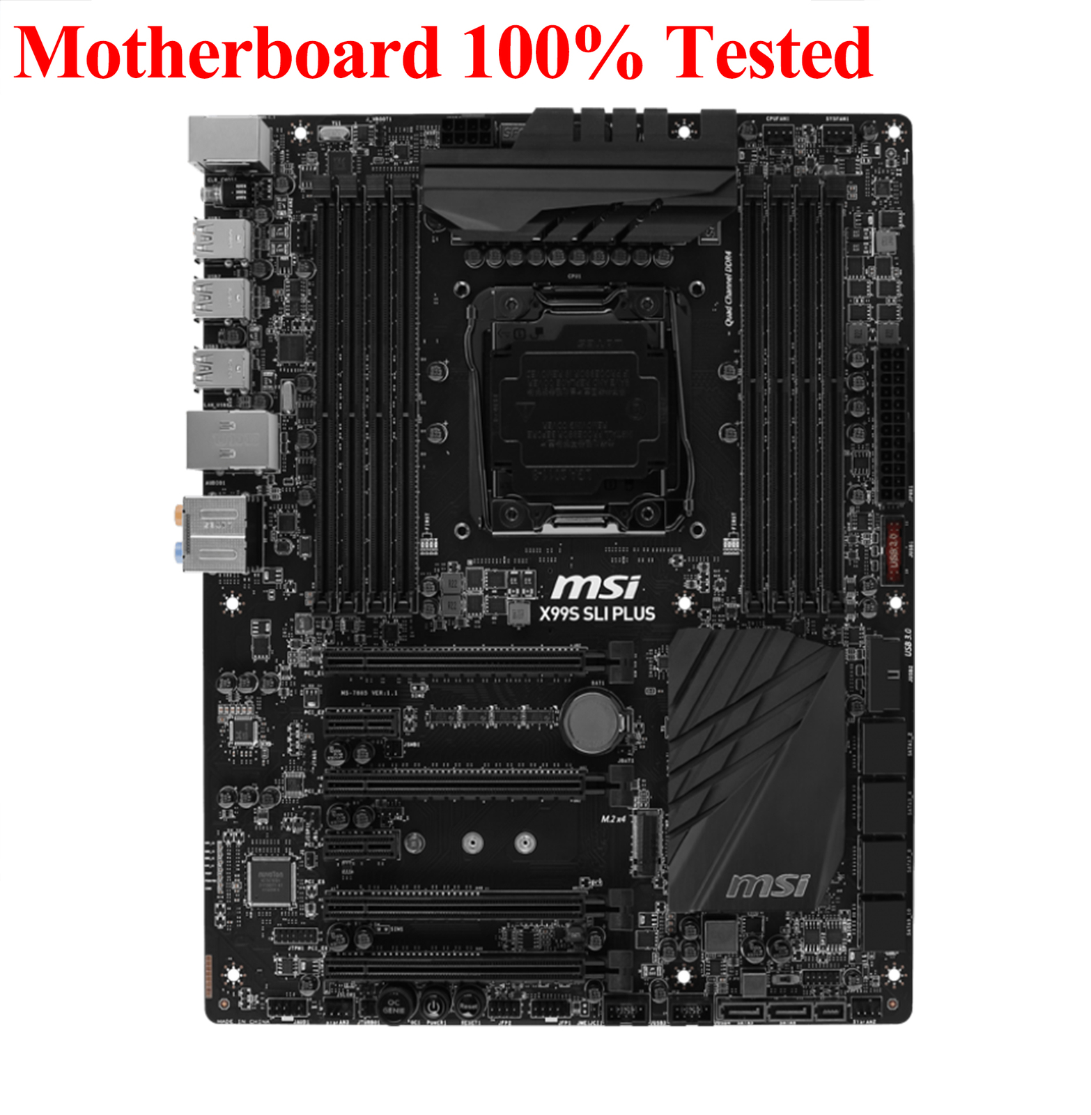 FOR MSI X99A SLI PLUS X99 Motherboard Supports 2011-V3CPU DDR4 100% Tested
