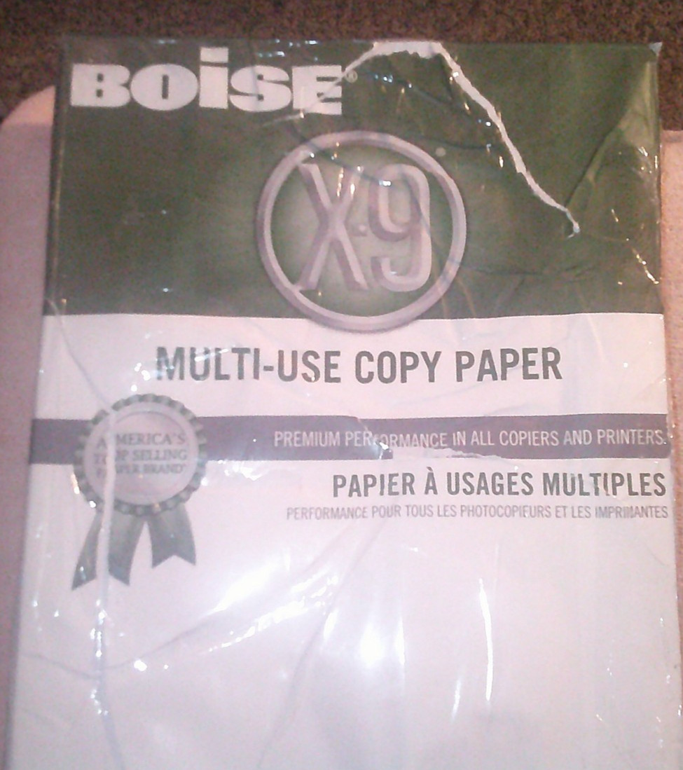 Boise X-9 Multi-Use Printer & Copy Paper, White, 11x17 Ledger, 20lb 1 Reams 500