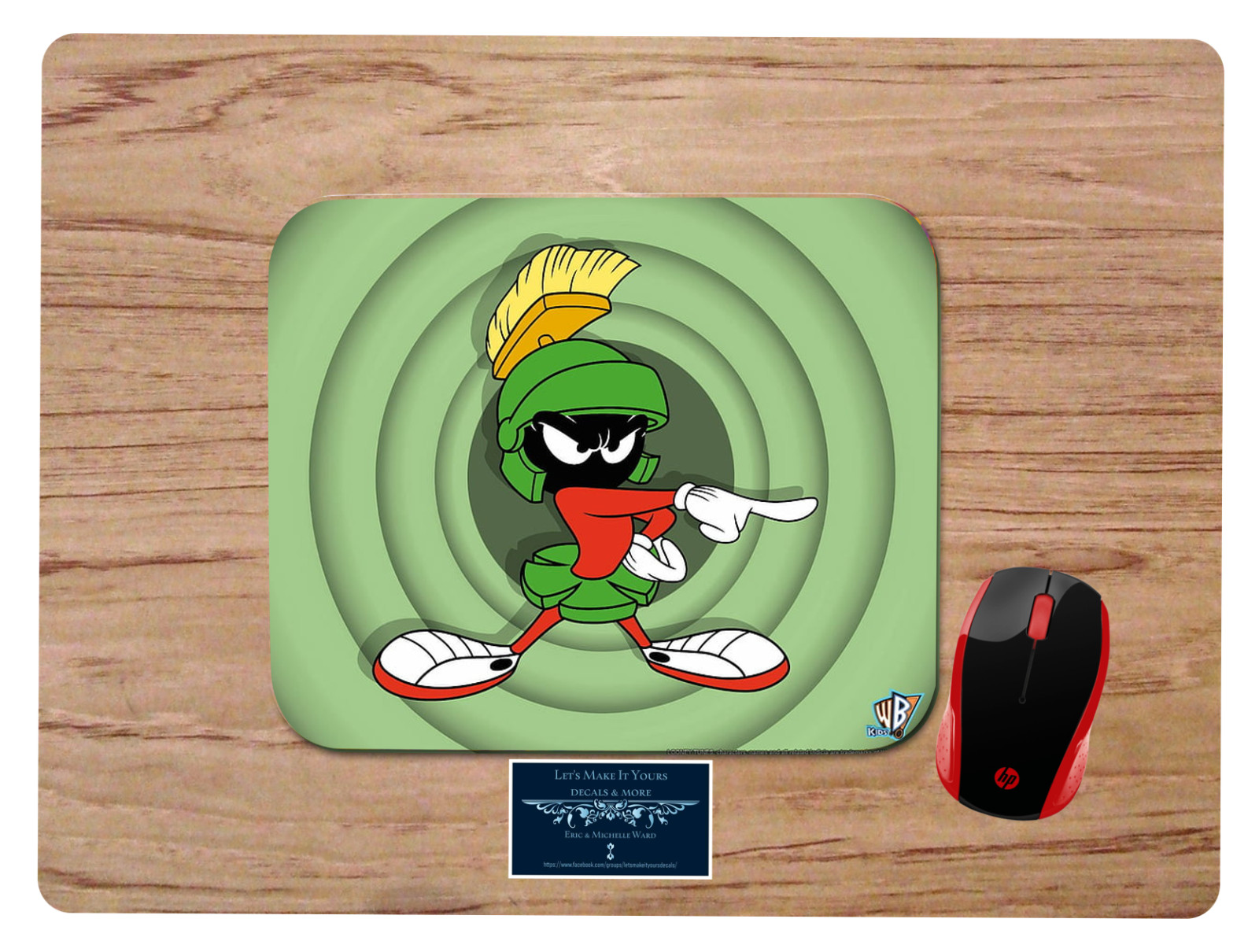 MARVIN THE MARTIAN PORTAL CUSTOM DESIGN MOUSEPAD MOUSE PAD HOME OFFICE GIFT 