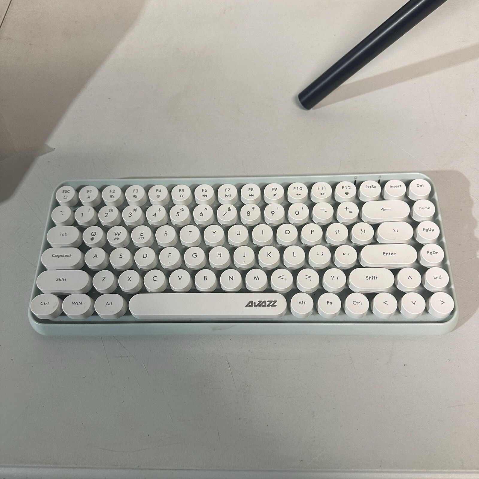 AJAZZ x NACODEX 308i Wireless Keyboard, Bluetooth Computer Keyboard with 84 Keys
