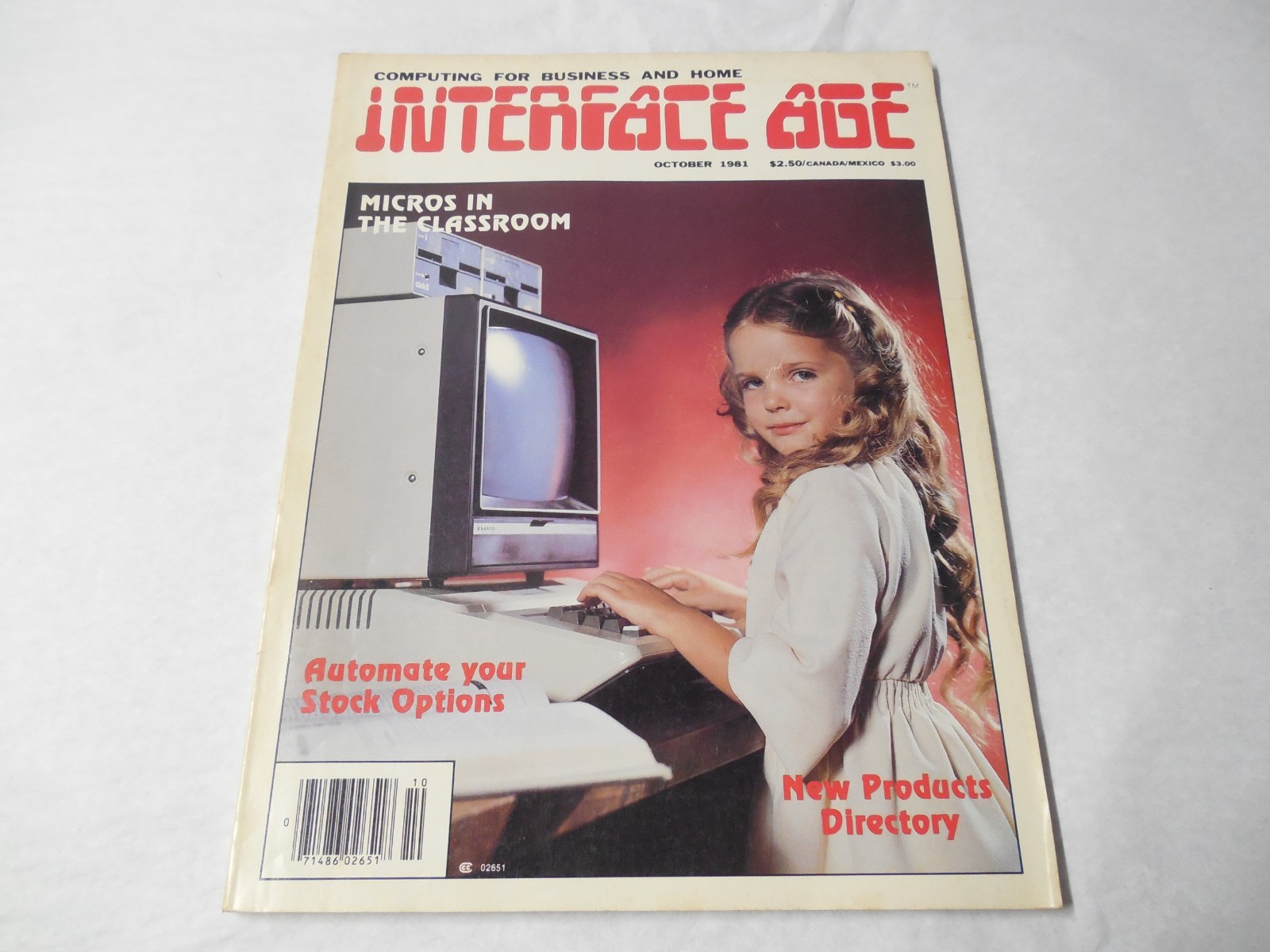 Interface Age October 1981 Volume 6 Vintage Computer Magazine
