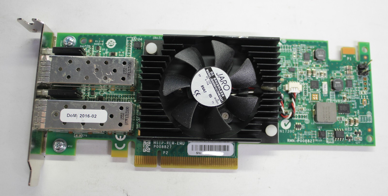 Dell Emulex OCe14102-N1-D Dual Port 10GB PCIe Converged Adapter DP/N: P90KD
