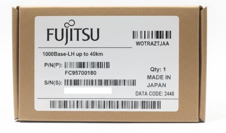 Fujitsu FC95700180 1000Base-LH SFP 40km SMF Optical Module - Sealed