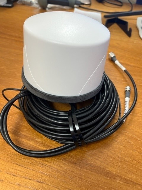PCTEL Mobile GPS Antenna GPSHPDLTE-SF Multiband, Dual LTE, GPS-MSMA & Cables