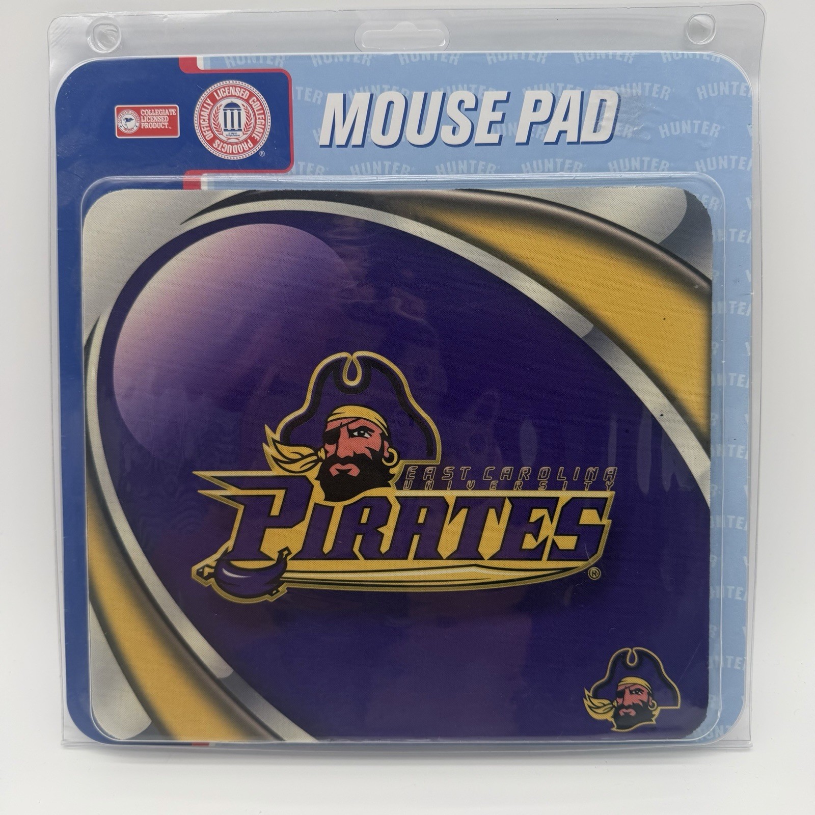 ECU Pirates Mouse Pad Hunter Officially Licensed Collegiate New