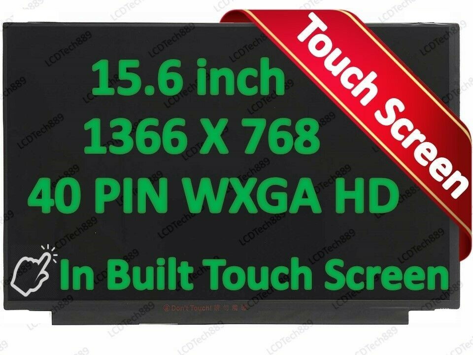 New 15.6" LCD Screen for HP 15-DW2025CL 15-DW2658CL HD Touch HD 1366x768 Glossy