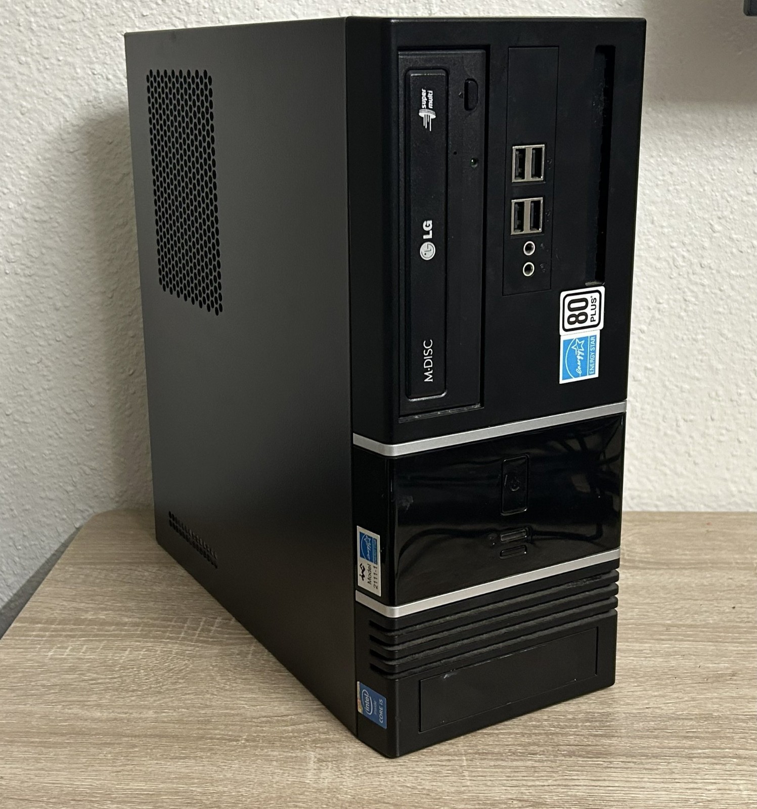 CTL Desktop PC Intel i5-4590 8GB RAM 250GB Samsung SSD Win 10 Pro Tested