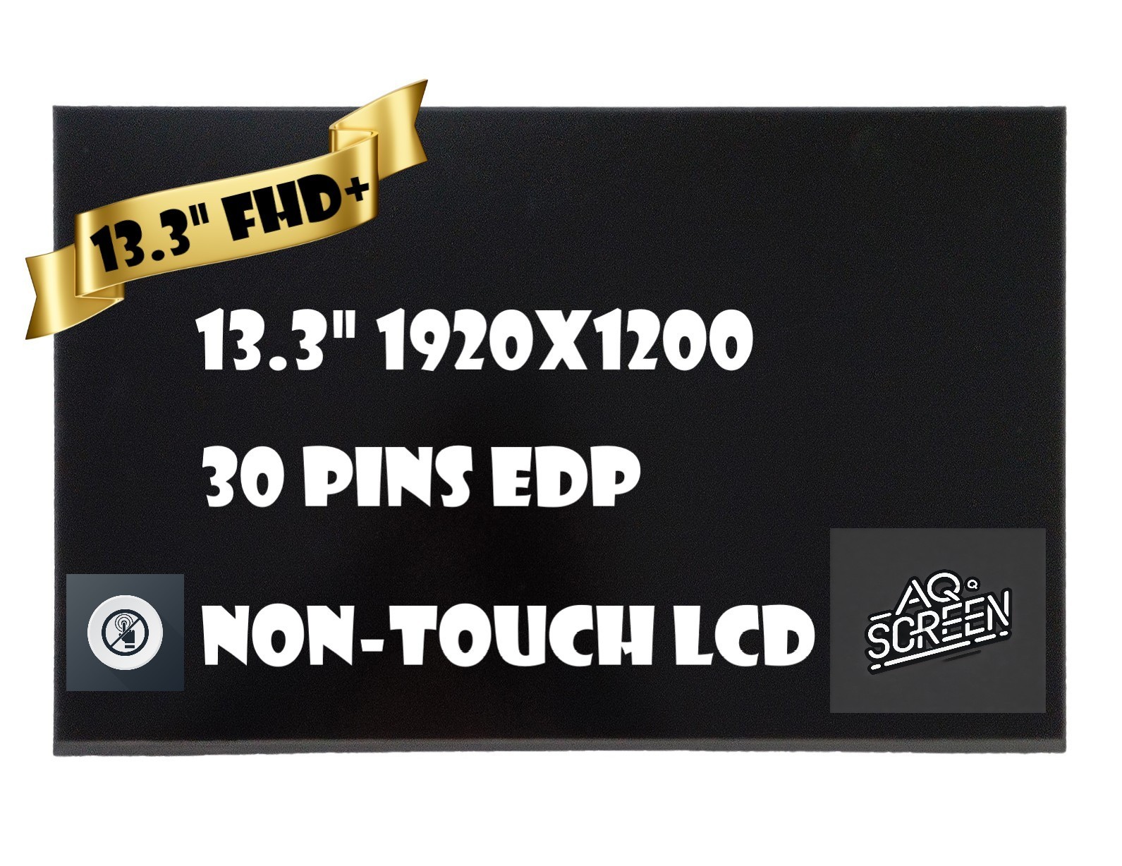 NV133WUM-N61 5D11A22504 Non-Touch Led Lcd Screen 13.3" WUXGA 1920x1200 30 Pin