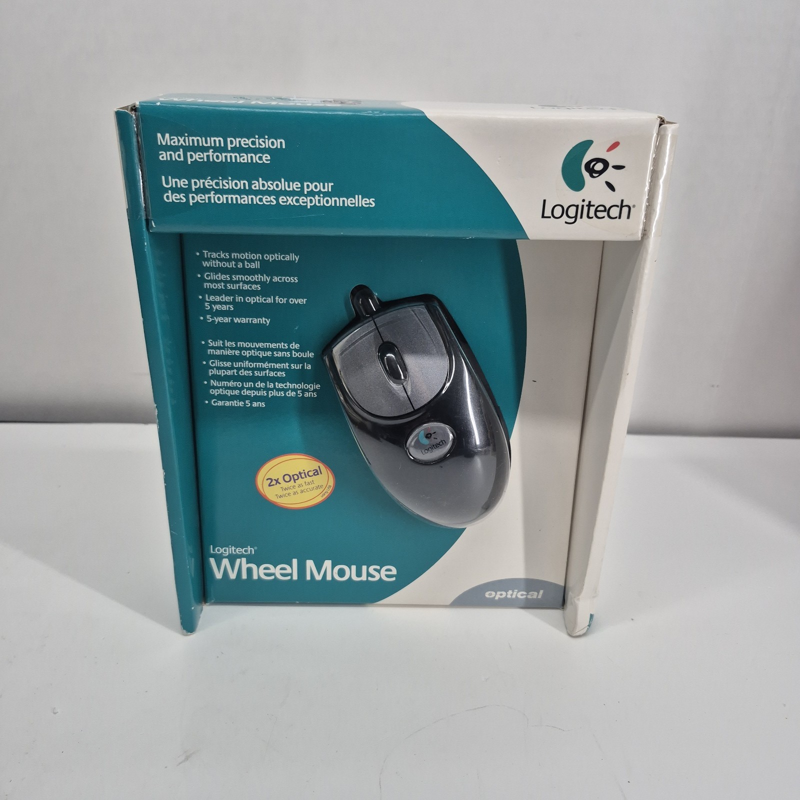 Logitech wheel mouse 2x optical