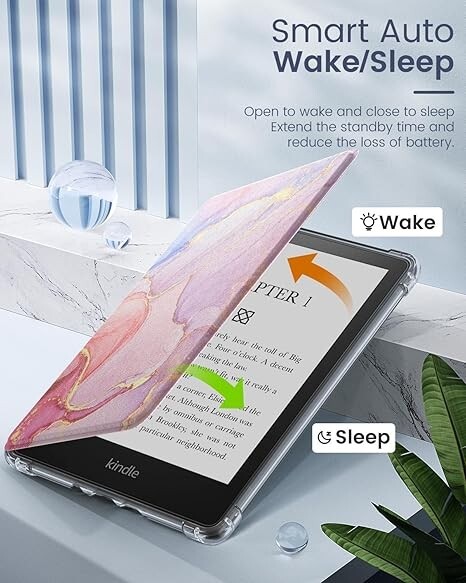 MoKo Case for Universal 6.8 Inches E-Book Reader and Tablets 2021, Ultra Clear