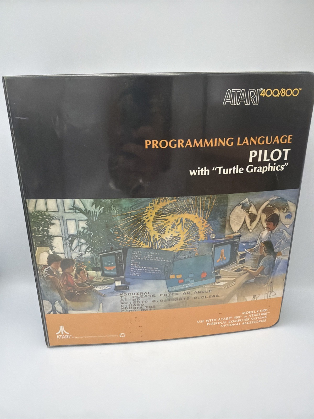 Atari 400/800 Programming Language Pilot W/ Turtle Graphics COMPLETE 