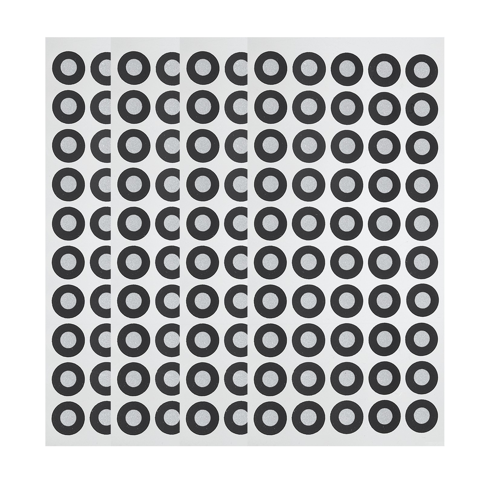 200Pcs Inner 5mm Outer 10mm Round High Reflective 3D Scanning Marker