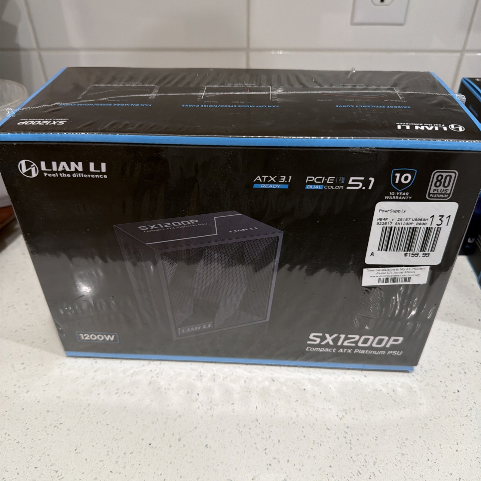 Lian Li SX1200P.B 1200W 80 Plus Platinum Fully Modular PS Black