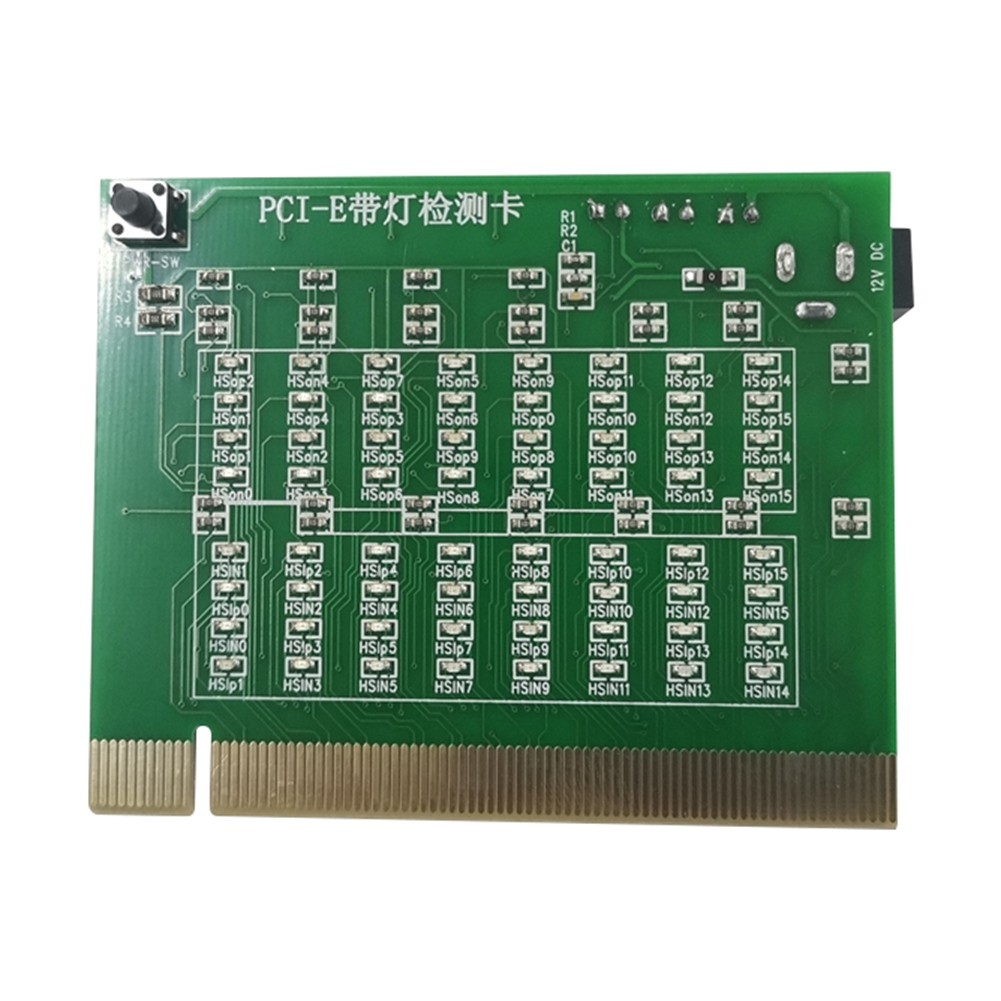 PCI-E 16X PCI Express Slot Tester Card for Motherboard Detect the9547