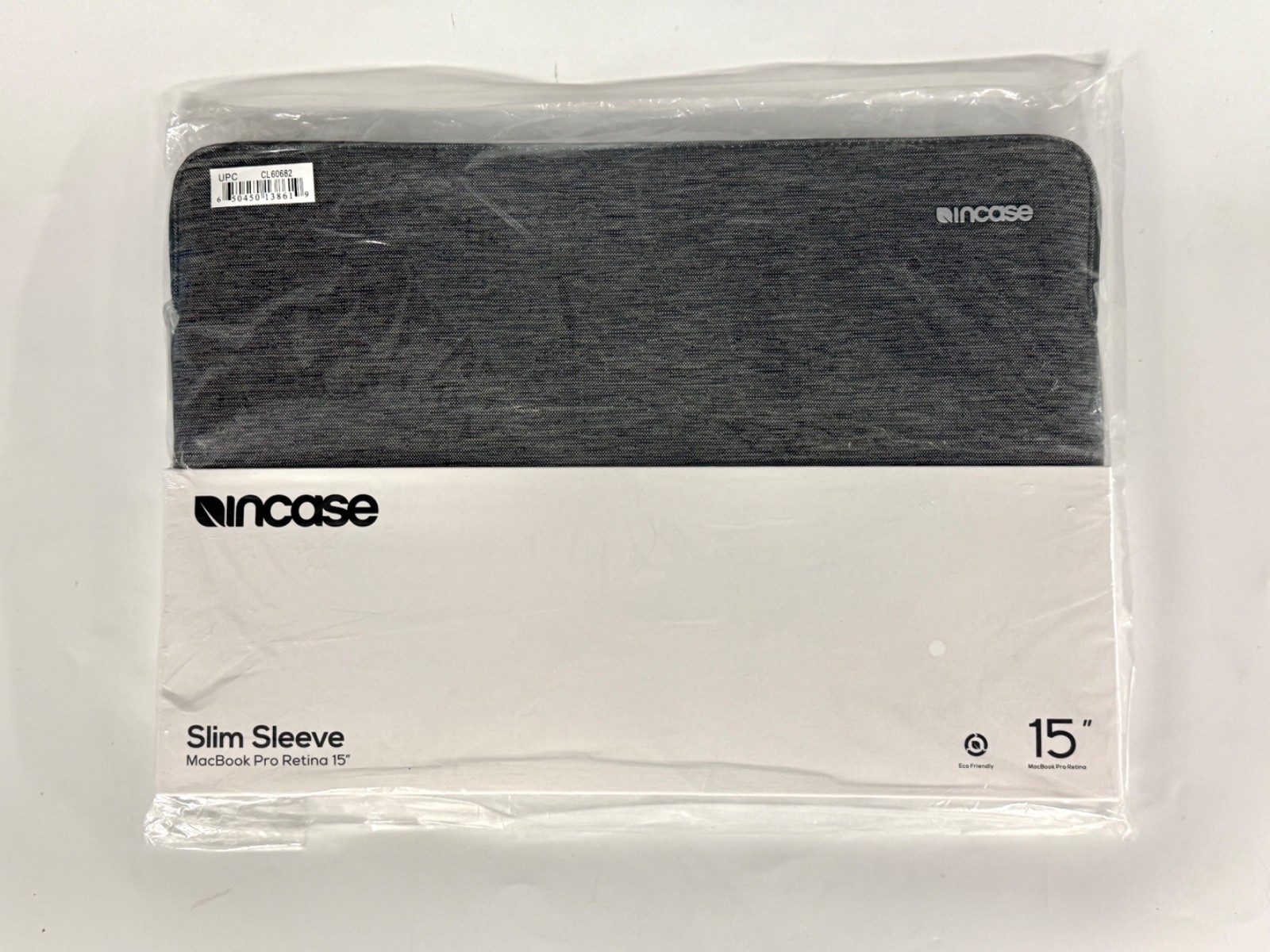 Incase Slim Sleeve Laptop Bag for MacBook Pro Retina 15" Heather Gray CL60682