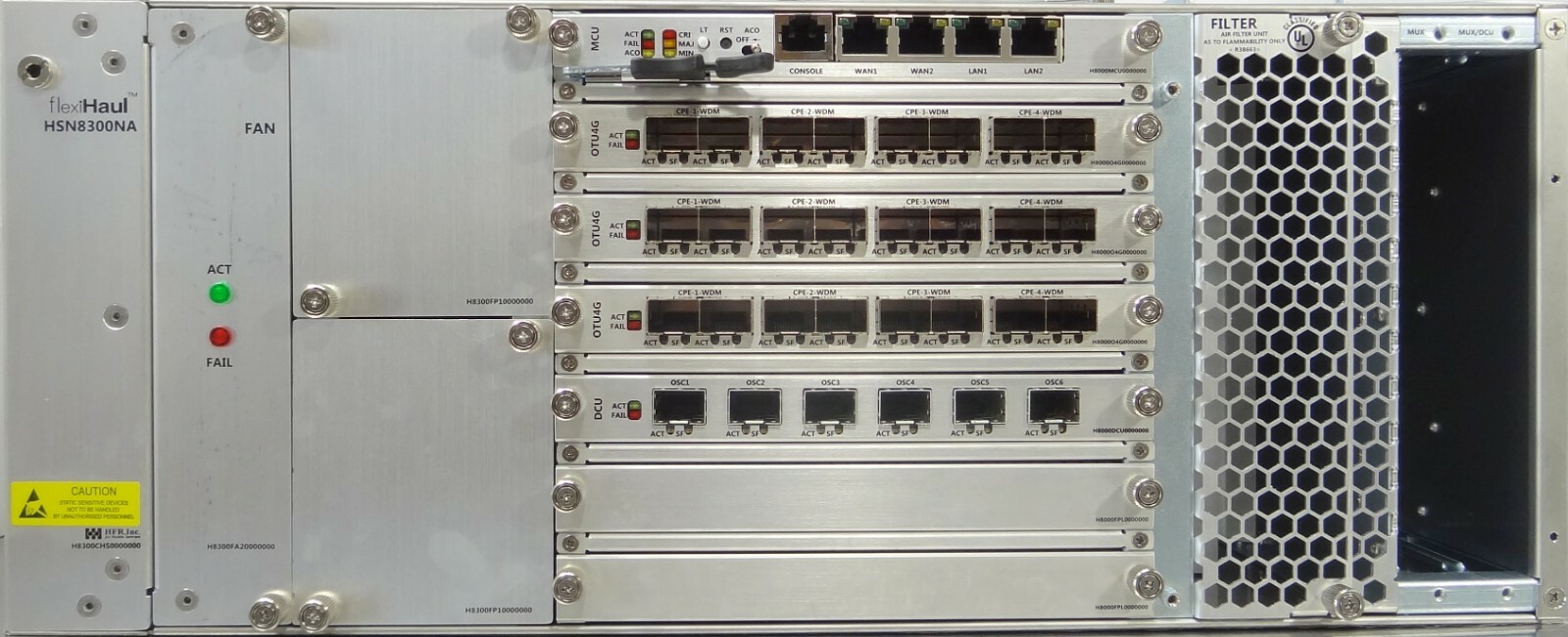 Fujitsu HFR flexiHaul HSN8300NA Shelf for Mobile Internet 5G Ready (See details)