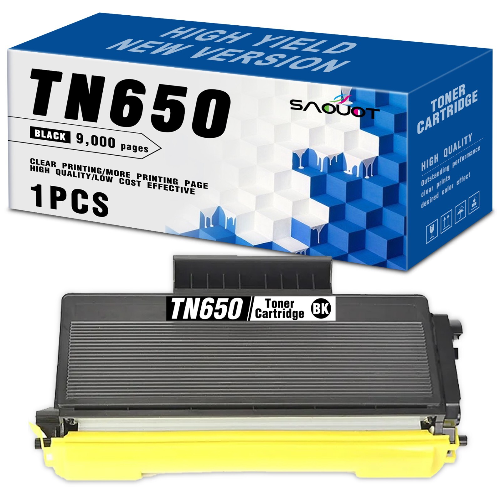 Compatible TN650 Toner Cartridge for Brother TN 650 MFC-8680DN MFC-8690DW 1PK