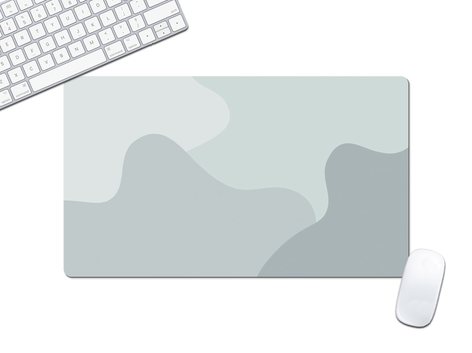 Boho Minimalist Desk Mat, Gaming Keyboard Mouse Pad Multiple Sizes - DMAT36