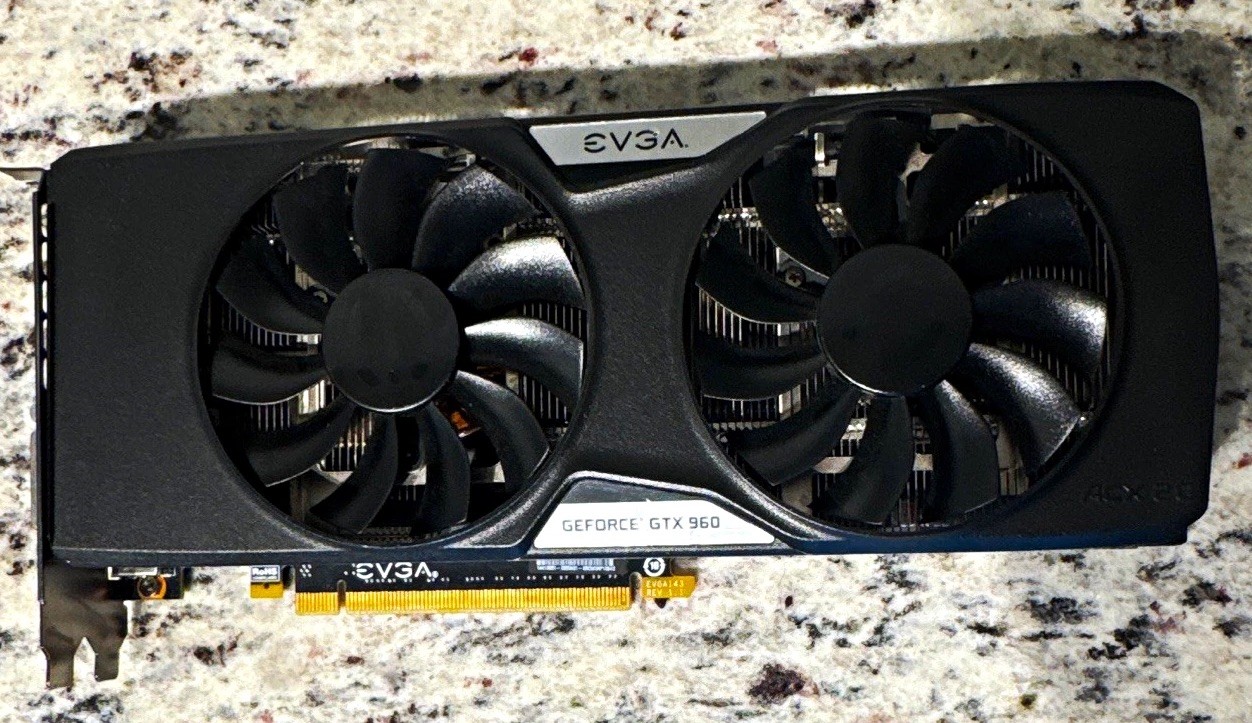 EVGA NVIDIA GeForce GTX 960 4GB PCI  Graphics Card GPU NEW THERMAL PASTE 