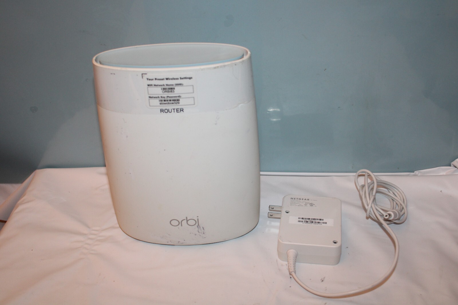 Netgear Orbi RBR50 Router Mesh WiFi Tri-band System "TESTED WORKING"