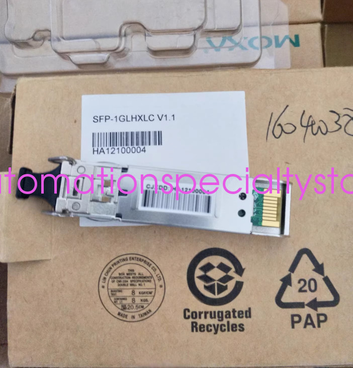 1PCS NEW MOXA  SFP-1GLHXLC V1.1 Gigabit optical module shipping Via DHL or Fedex