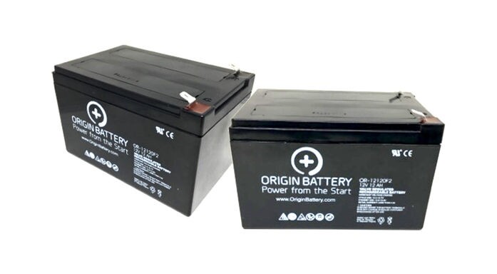 Minuteman S1000 UPS Battery Kit 12V 12AH SLA F2 Terminal 2-Year Warranty