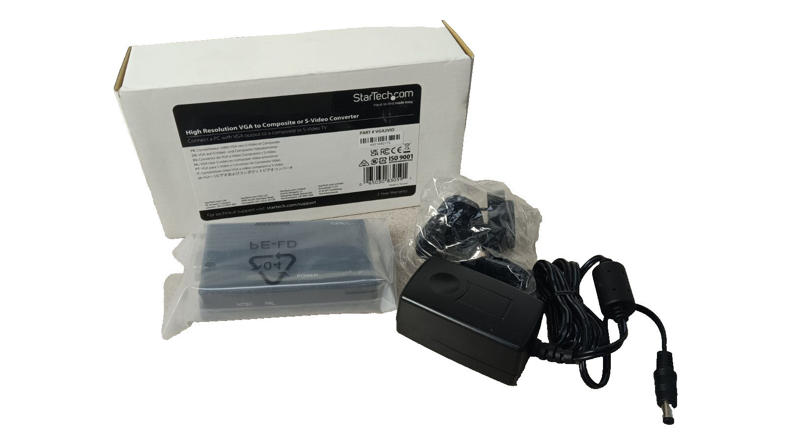 *NEEDS UPC #   STARTECH VGA2VID Current Converter Complete Set