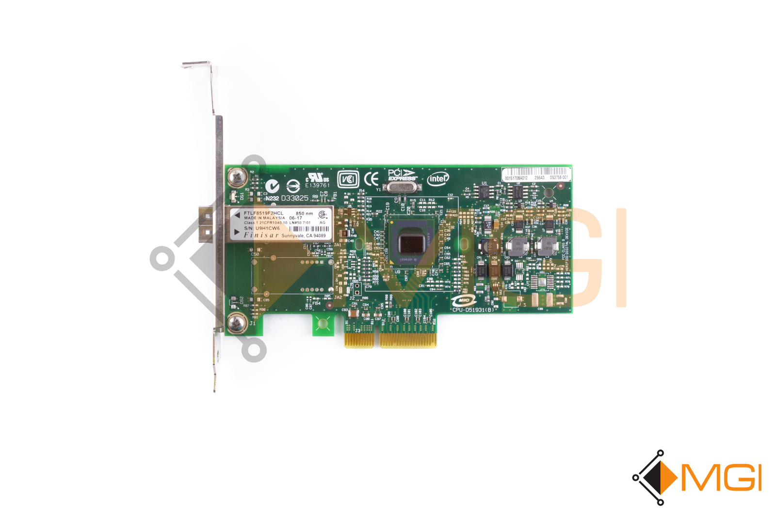 INTEL PRO/1000 PF SERVER ADAPTER (HIGH PROFILE) / EXPI9400PFBLK // 